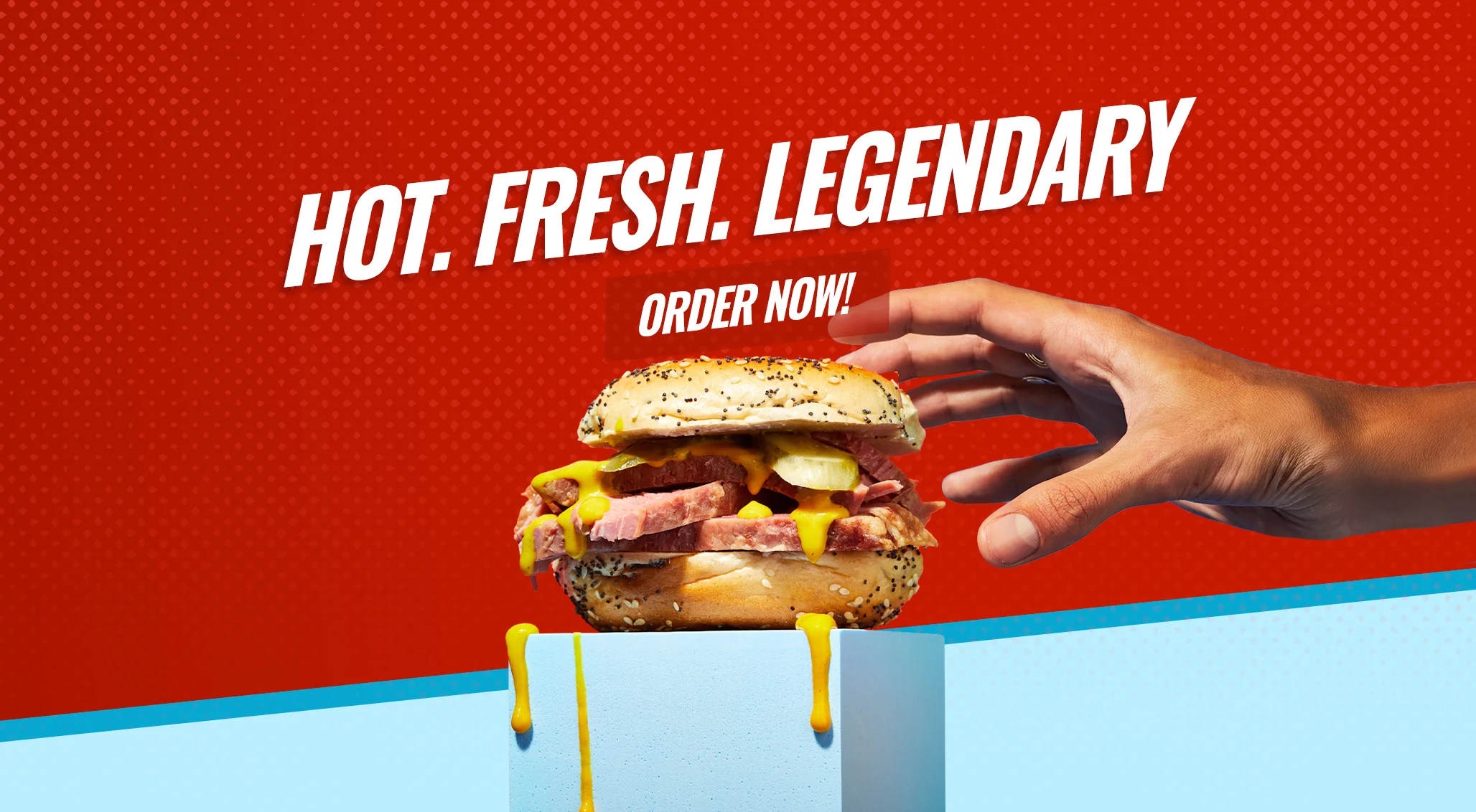 Iconic Bagels, Any Time.