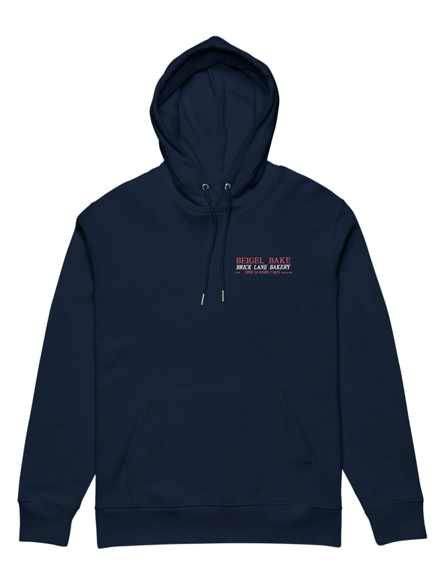 Beigel Bake Classic Blue Hoodie - Image 10