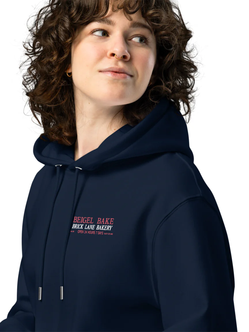 Beigel Bake Classic Blue Hoodie - Image 5