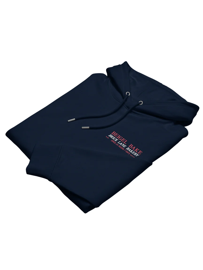 Beigel Bake Classic Blue Hoodie - Image 9
